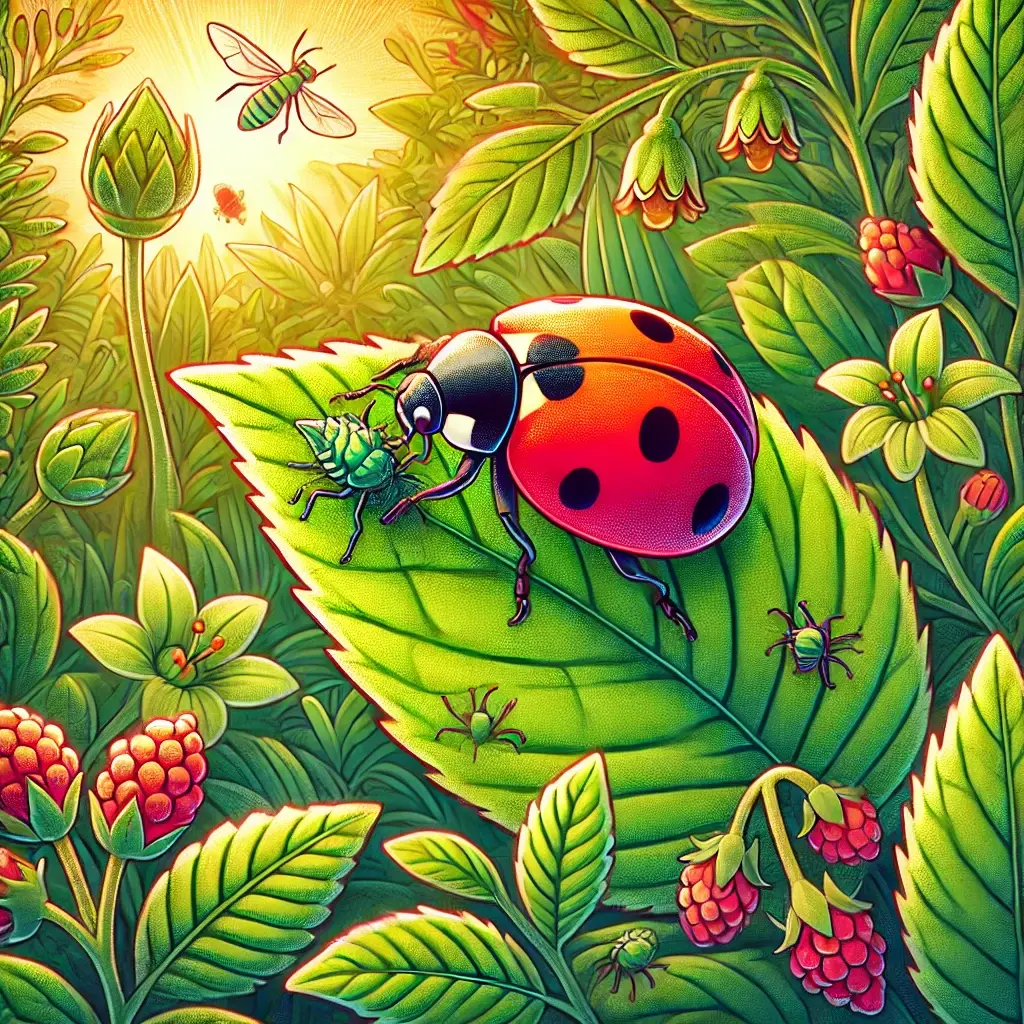 What do ladybugs eat