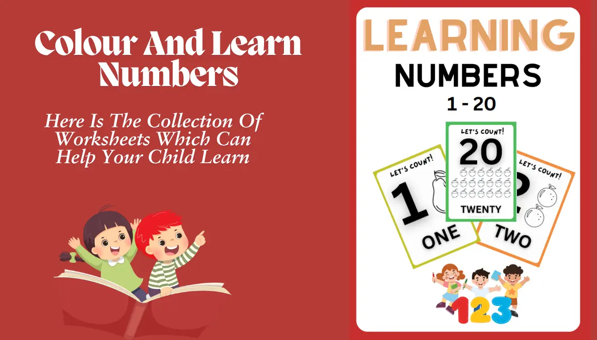 Color and Learn Numbers: Fun Activity for Kids