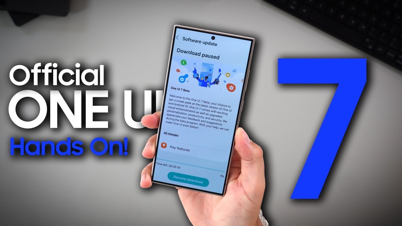 Samsung One ui 7 Beta Update